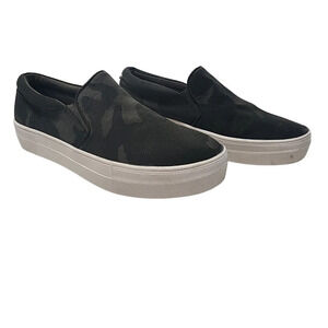 STEVE MADDEN Green Gills Camo Sneakers Size 7